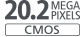 Tipalo CMOS z ločljivostjo 20,2 milijona slikovnih pik