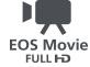 Videoposnetki EOS polne visoke ločljivosti