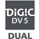Dvojni procesor DIGIC DV5