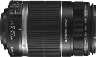 EF-S 55-250mm f/4-5.6 IS
