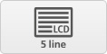User friendly LCD display