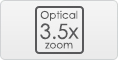 Optical 3.5x zoom