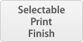 Select from glossy or semi-gloss finish 